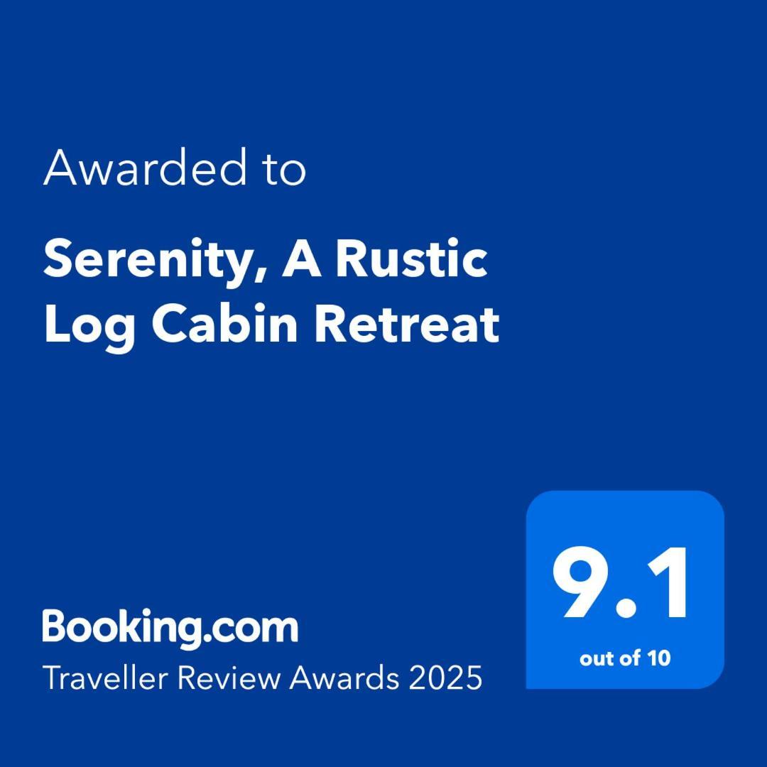 Serenity, A Rustic Log Cabin Retreat Sevierville Exterior photo